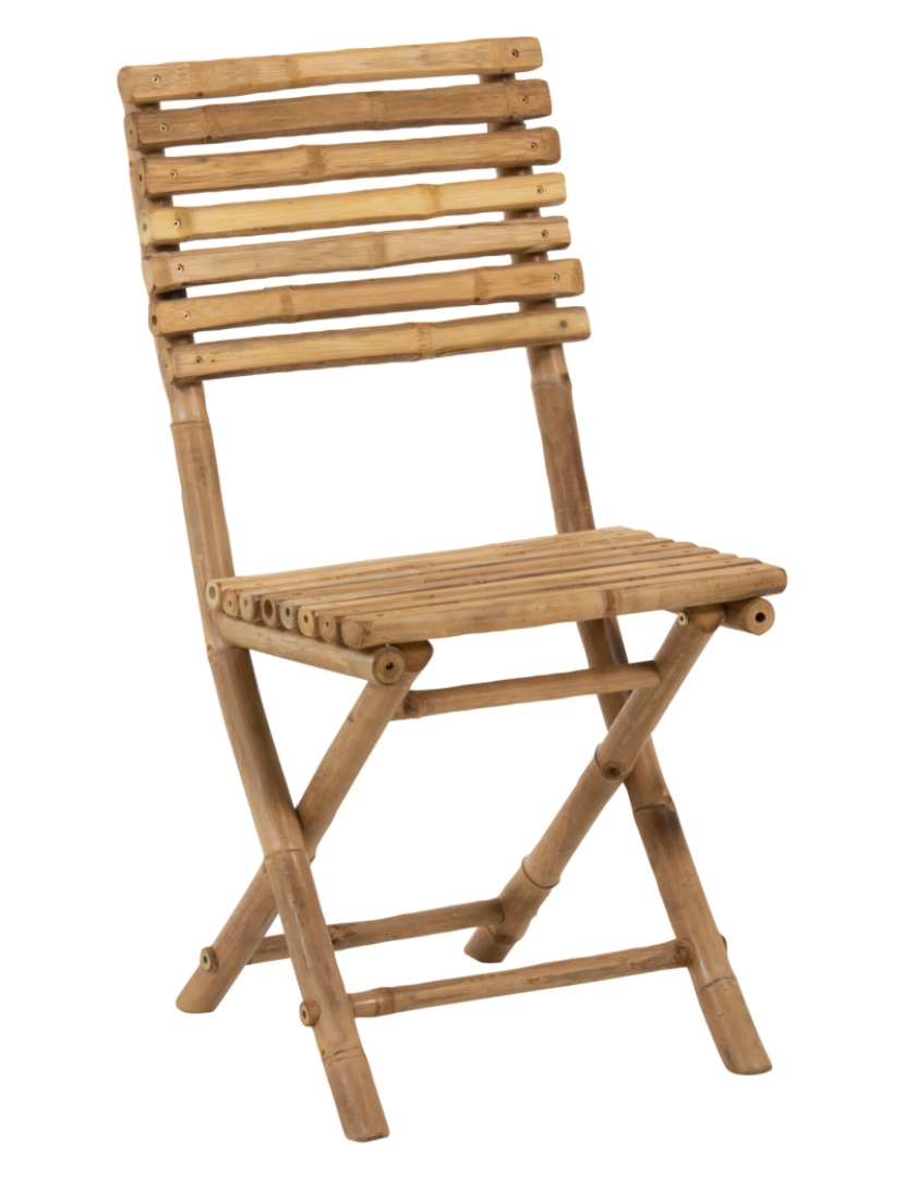 imagem de Cadeira J-Line Pliable Bamboo Natural - 2 unidades1