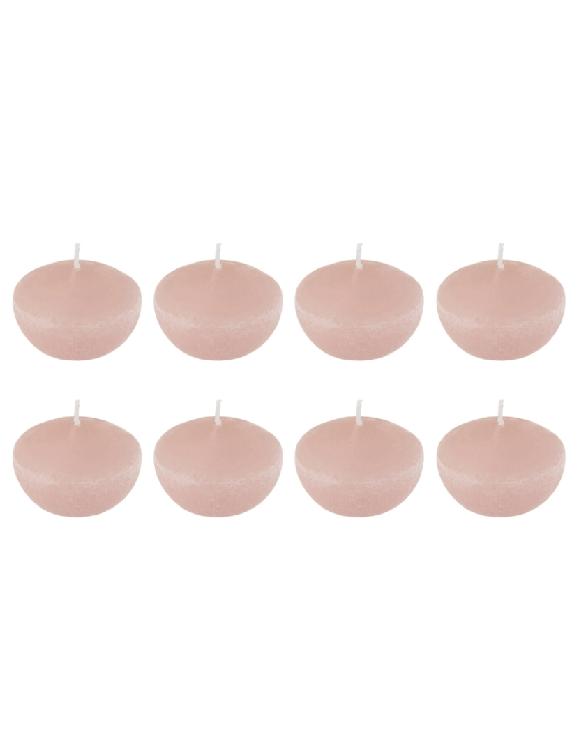 J-Line - Boite J-Line 8 Velas flutuantes Rose Small-4H