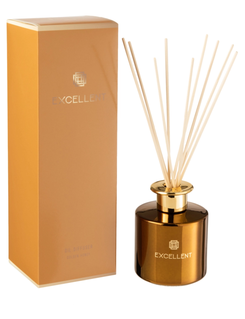 imagem de J-Line Perfume Oil + Batons Excelente Golden Honey Ocre1