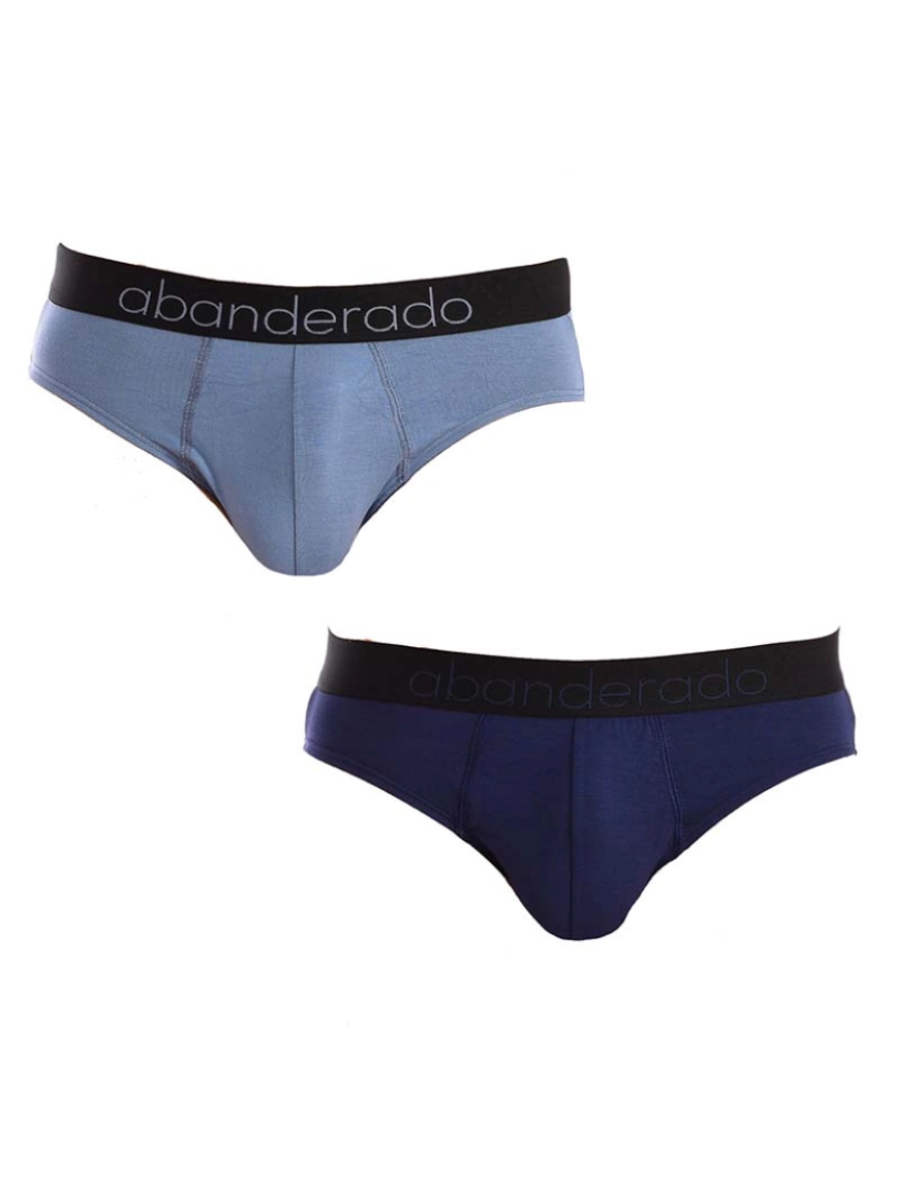 Abanderado - Pack 2 Slips Homem Sensitive Bamboo Azul