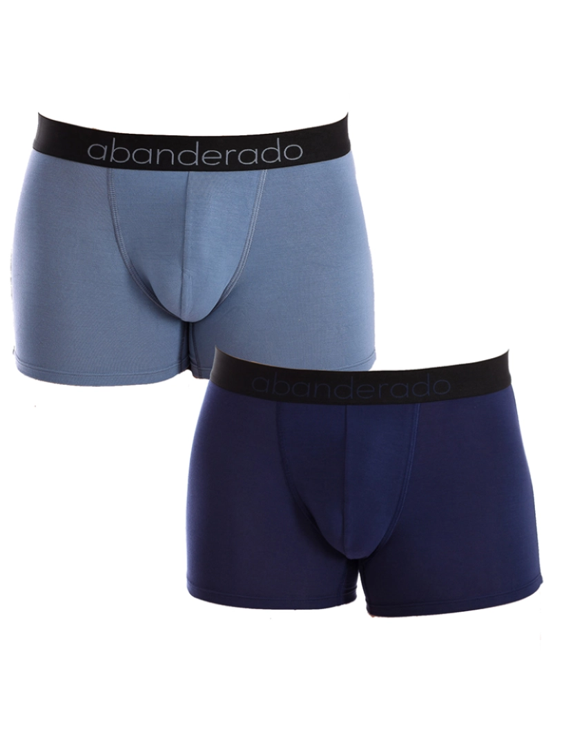 Abanderado - Pack 2 Boxers Homem Sensitive Bamboo Azul