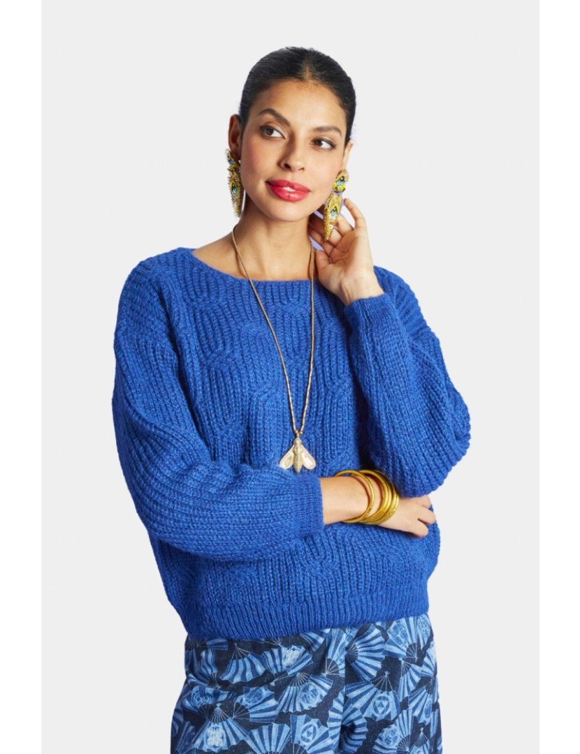 imagem de Boheme Openwork Sweater1