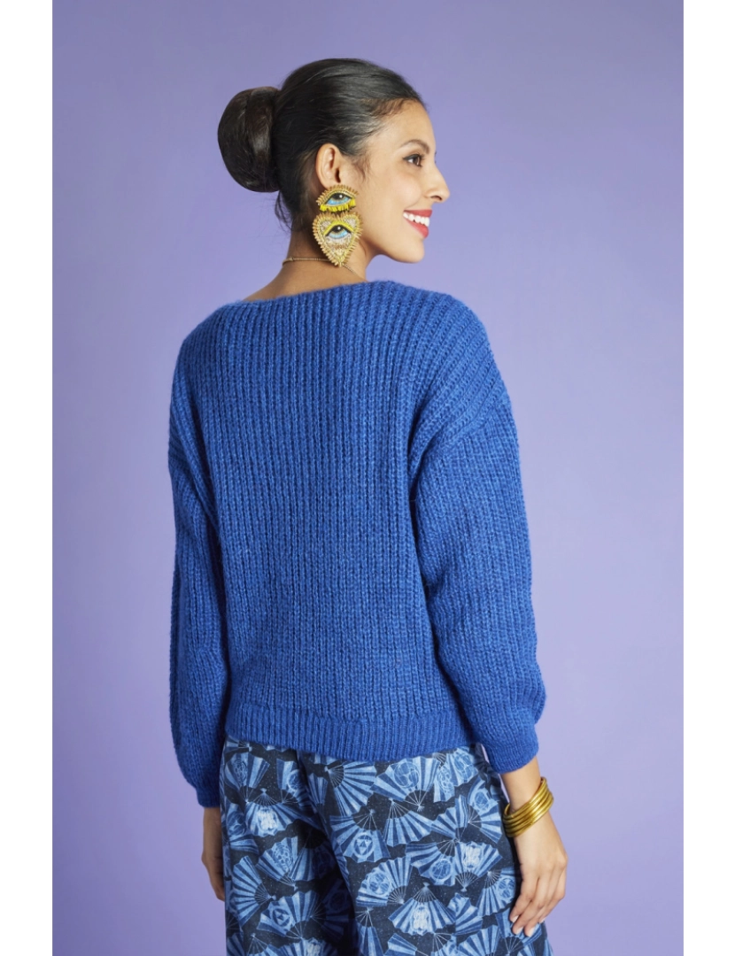 imagem de Boheme Openwork Sweater2