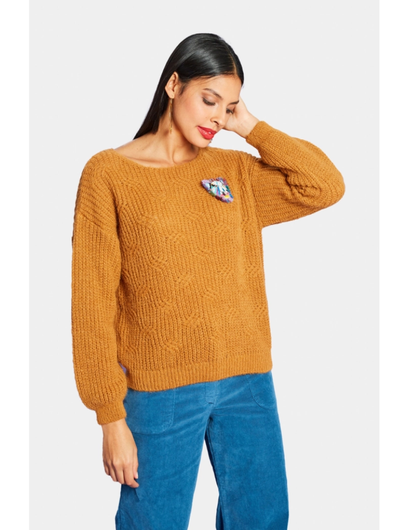 Antoine Et Lili - Boheme Openwork Sweater