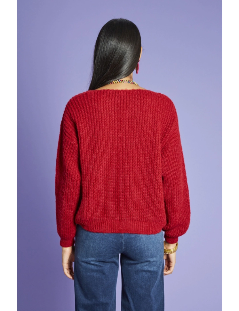 imagem de Boheme Openwork Sweater2