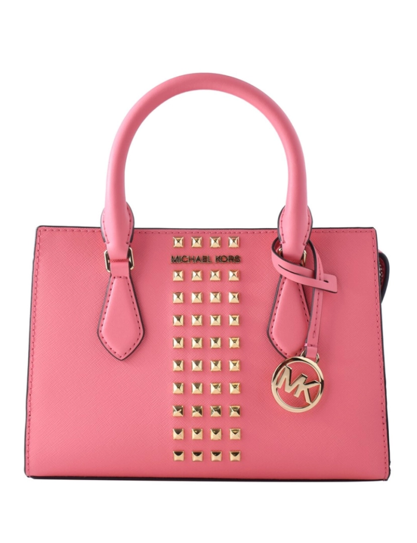 imagem de Michael Kors Pequena Central Zip Crossbody 35S3G6Hs1L Rosa de chá1