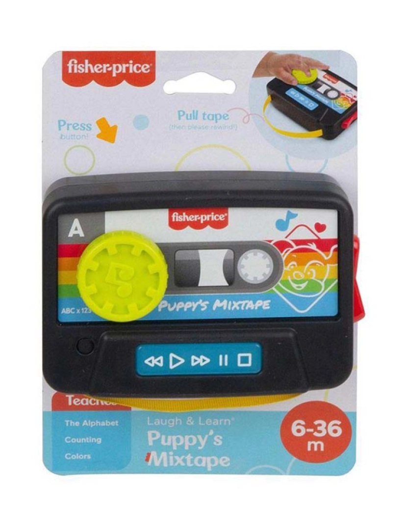 Fisher-Price - FISHER-PRICE CASSETE APRENDE E BRINCAR GXX27