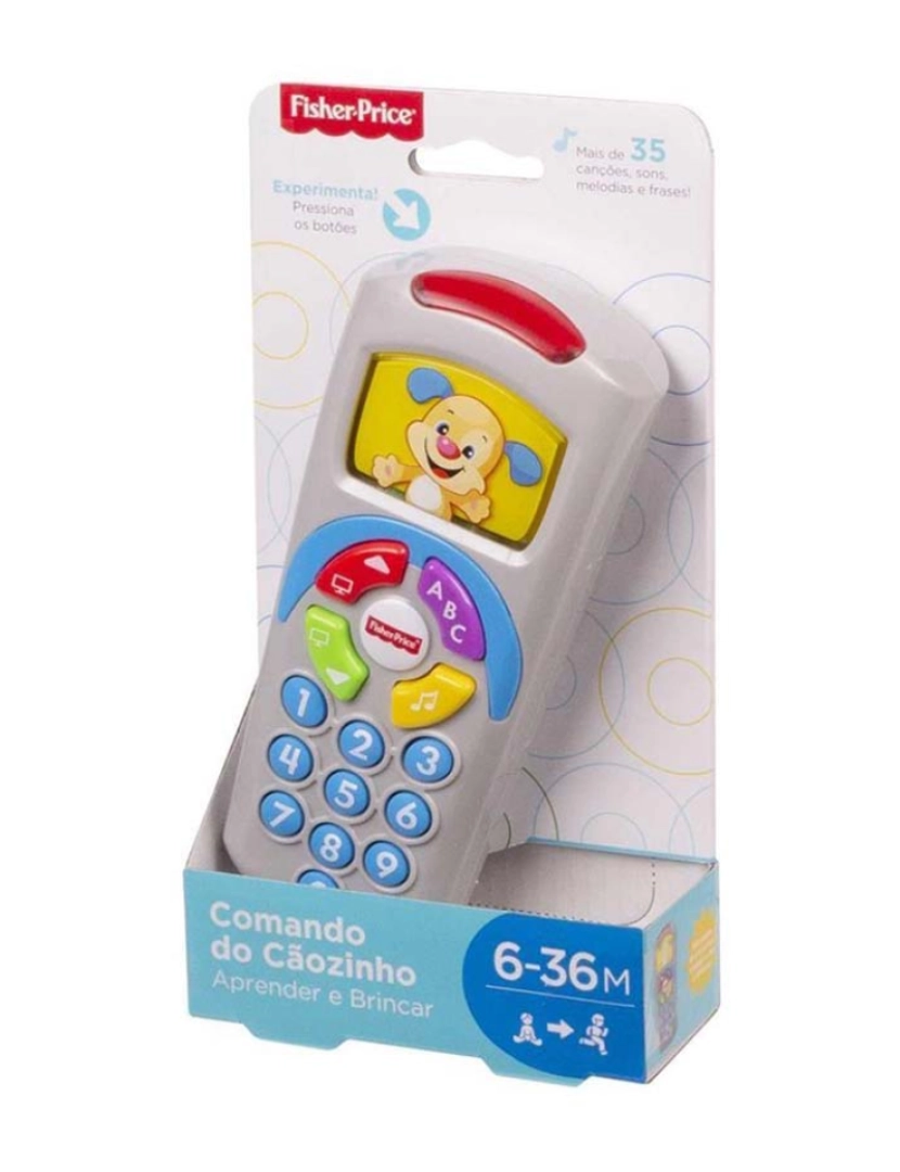 Fisher-Price - FISHER P.COMANDO CÃOZINHO APREN.A BRINCAR DLD36