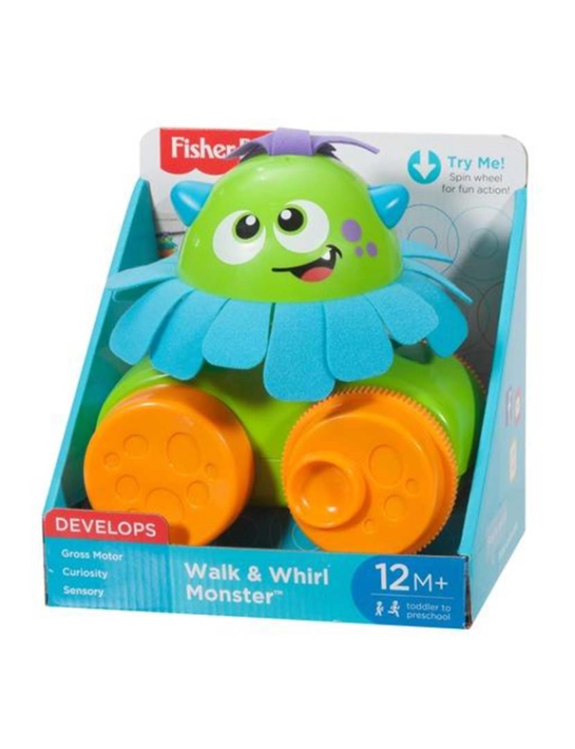 Fisher-Price - FISHER-PRICE MONSTRINHO DE ARRASTO FHG01