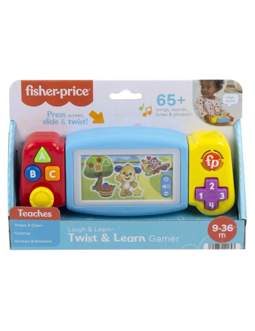 Fisher-Price - FISHER-PRICE CONSOLA JOGA E APRENDE HNL52