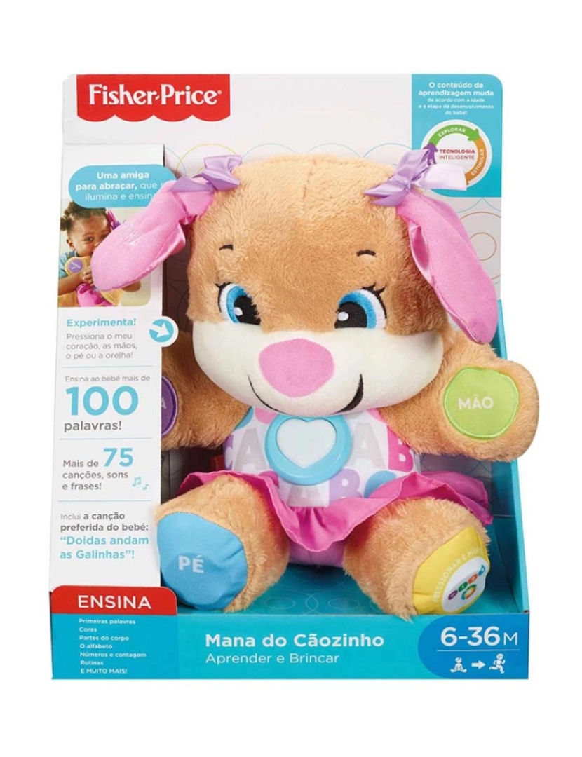 Fisher-Price - FISHER PRICE MANA DO CÃOZINHO APREN A BRIN. FPP56