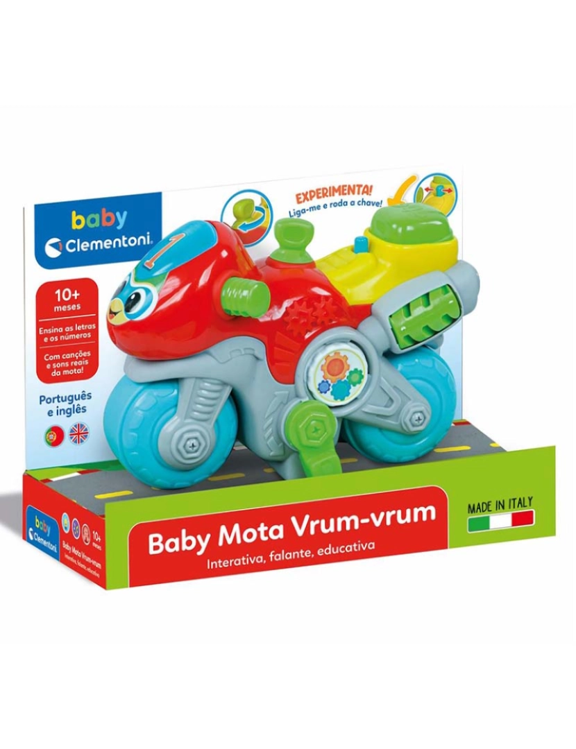 Clementoni - BABY MOTA VRUM-VRUM 67789