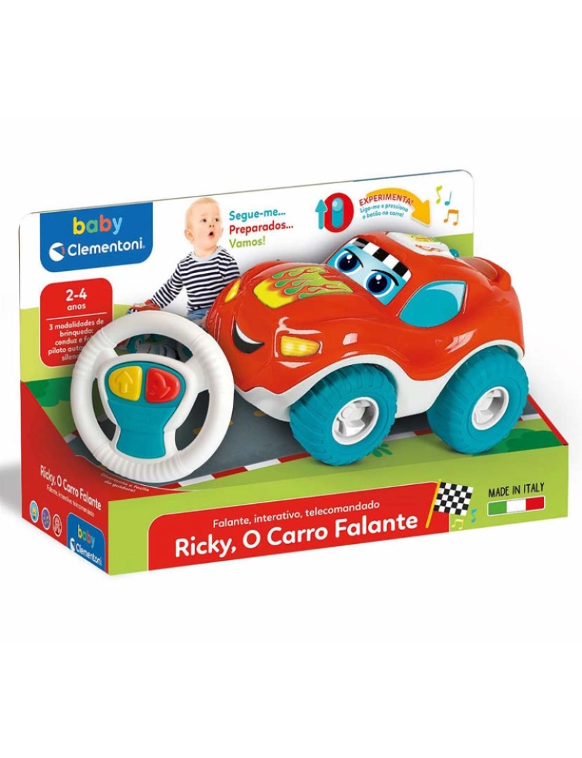 Clementoni - BABY RICKY O CARRO FALANTE 67790