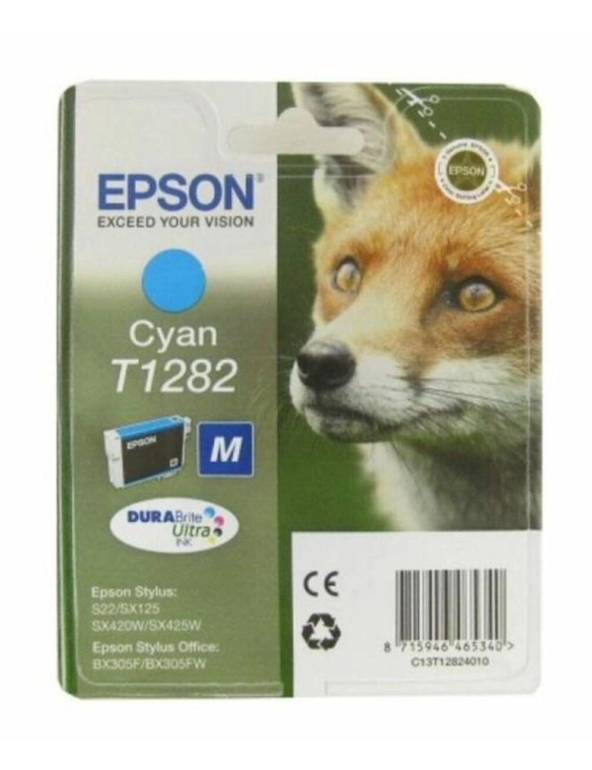 Epson - Tinteiro de Tinta Original Epson T1282 Ciano