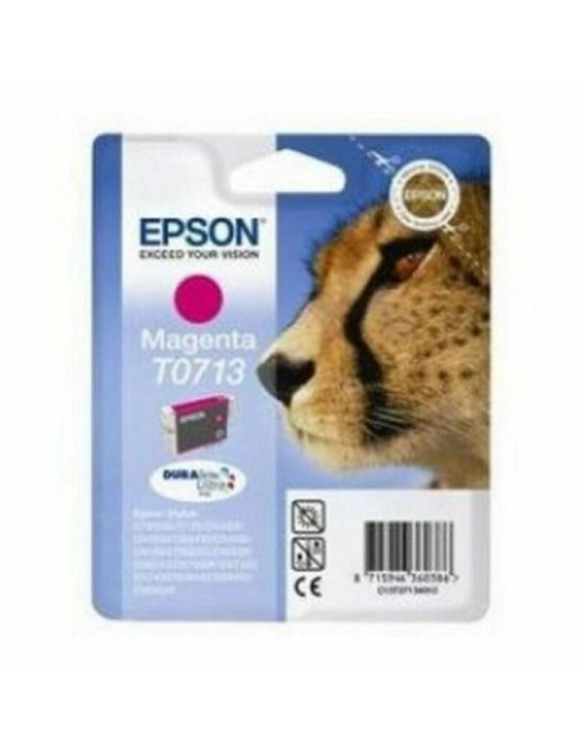 Epson - Tinteiro de Tinta Original Epson T0713 Magenta