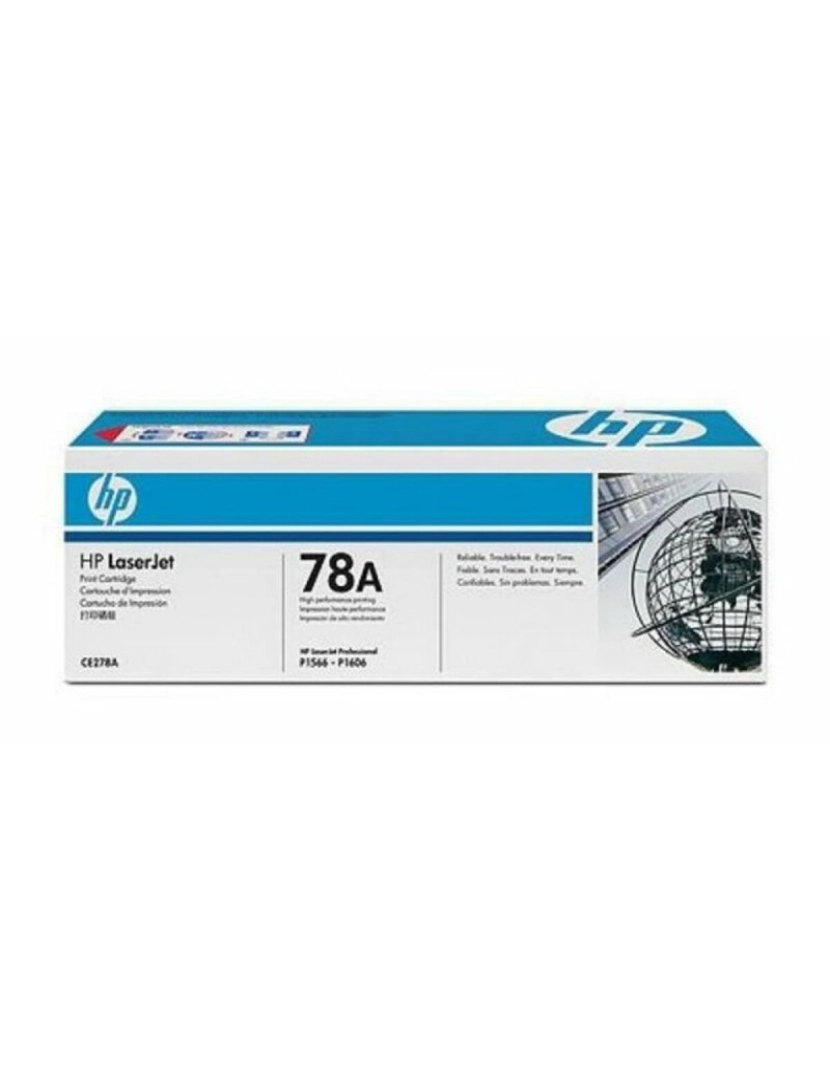 HP - Tóner Original HP CE278A Preto