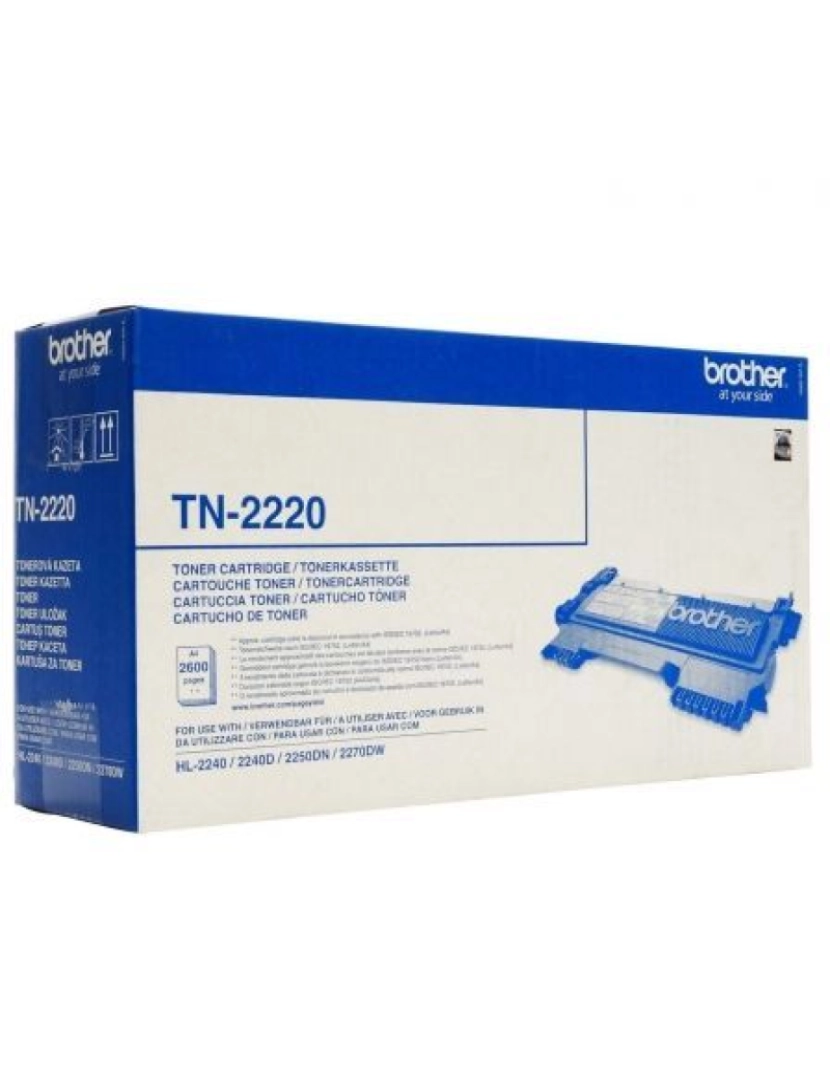 imagem de Tóner Original Brother TN-2220 Preto1