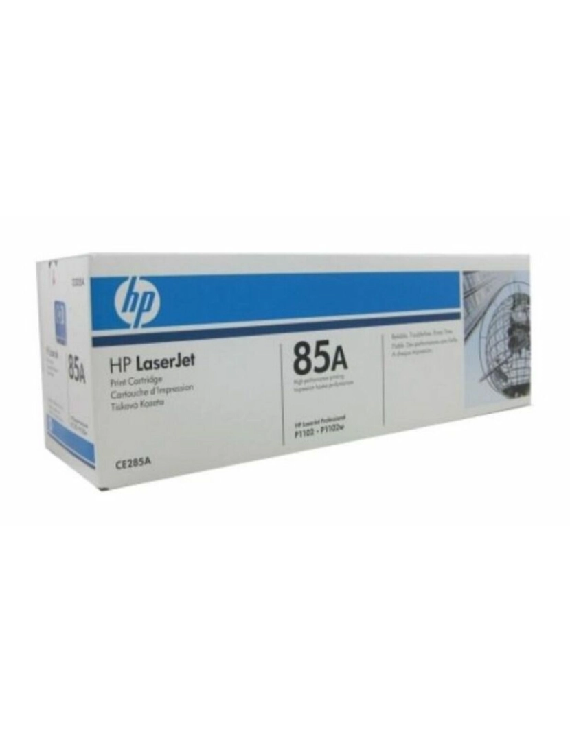 HP - Tóner Original HP 85A Preto