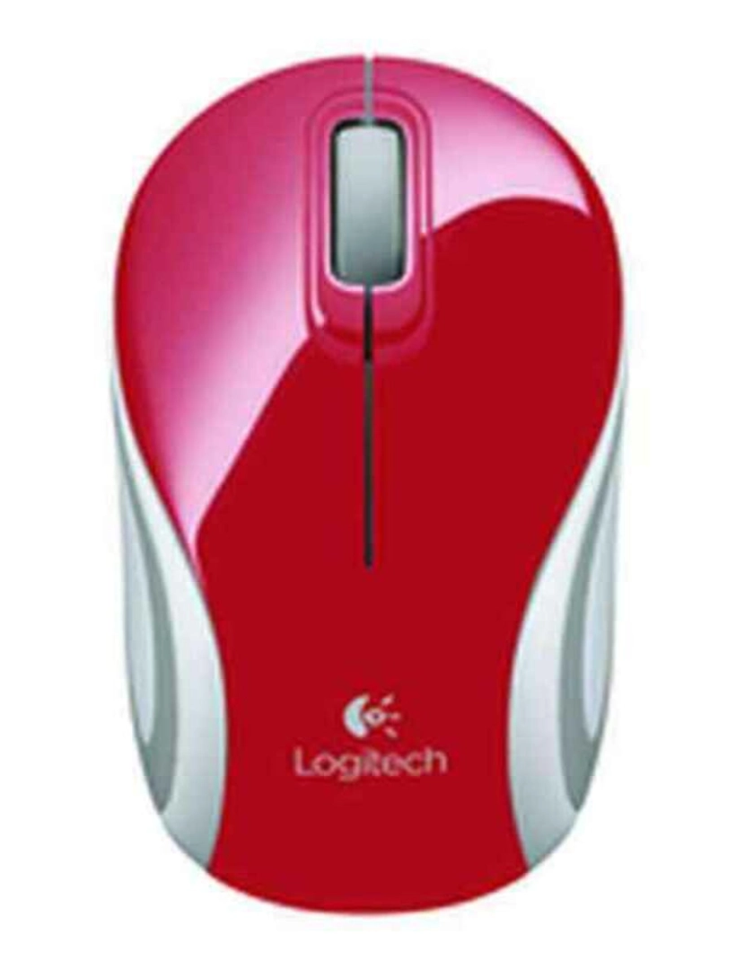Logitech - Rato Logitech M187 Vermelho