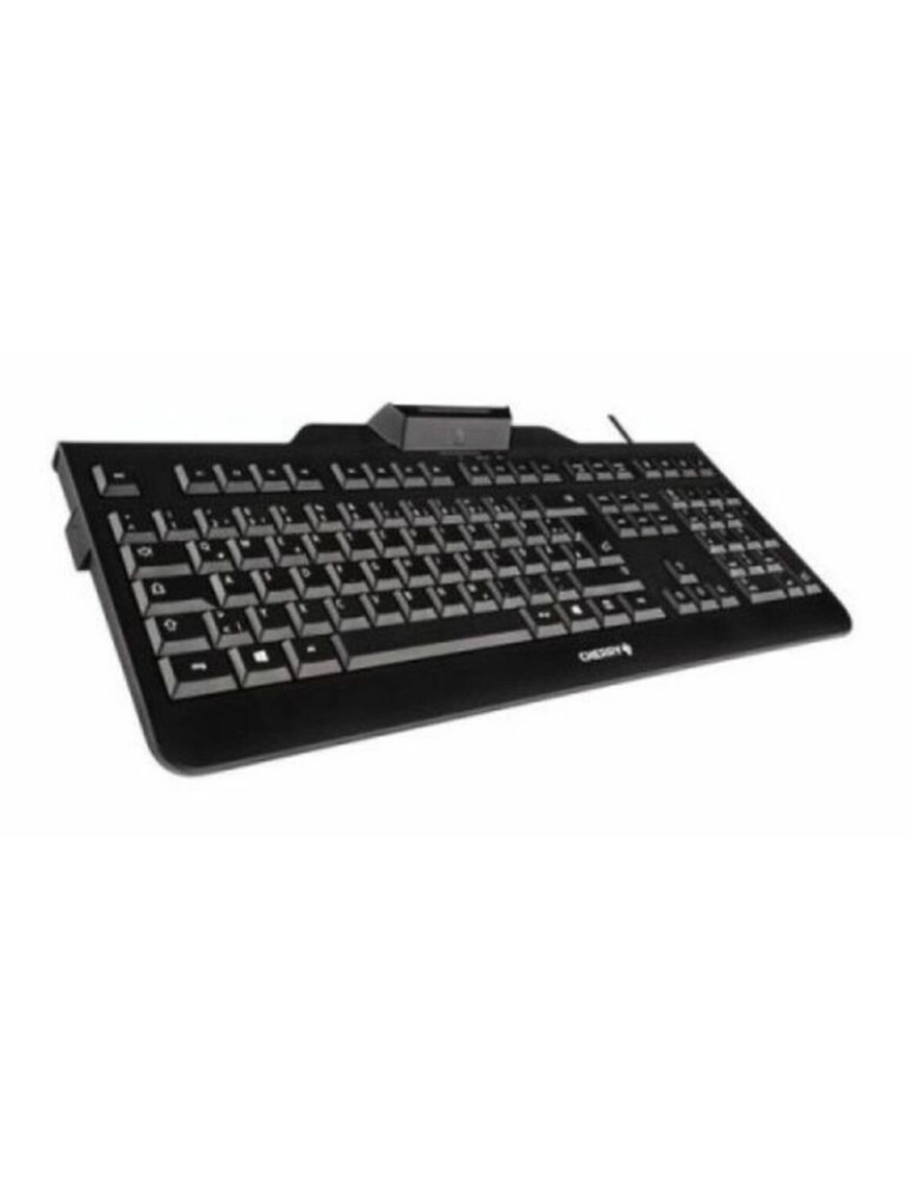 imagem de Teclado com Leitor Cherry JK-A0100ES-23