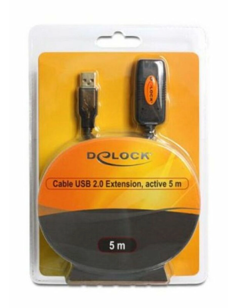 imagem de Cabo alongador DELOCK 82308 USB 2.0 5 m2