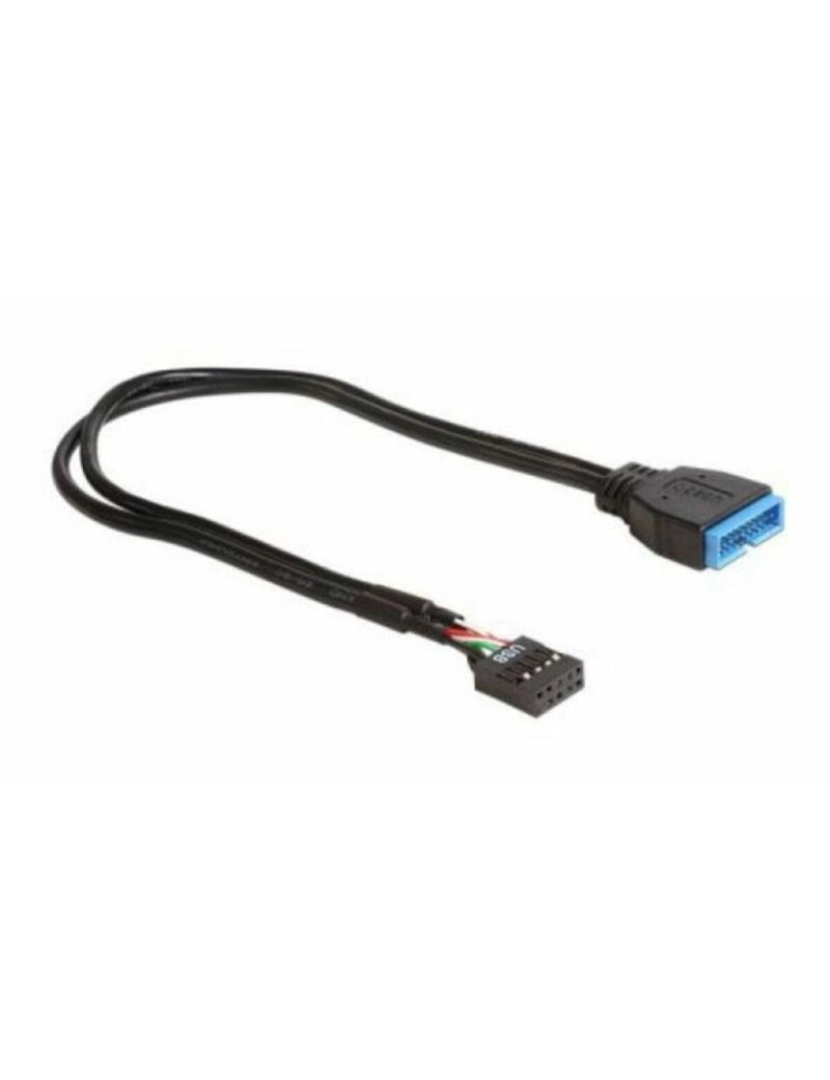 imagem de Cabo USB DELOCK 83281 30 cm Preto2