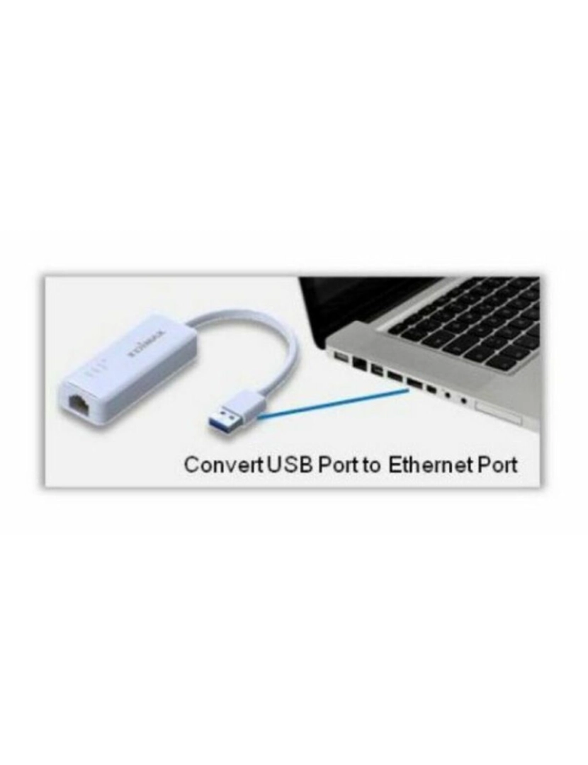 imagem de Adaptador Ethernet para USB 3.0 Edimax EU-43061