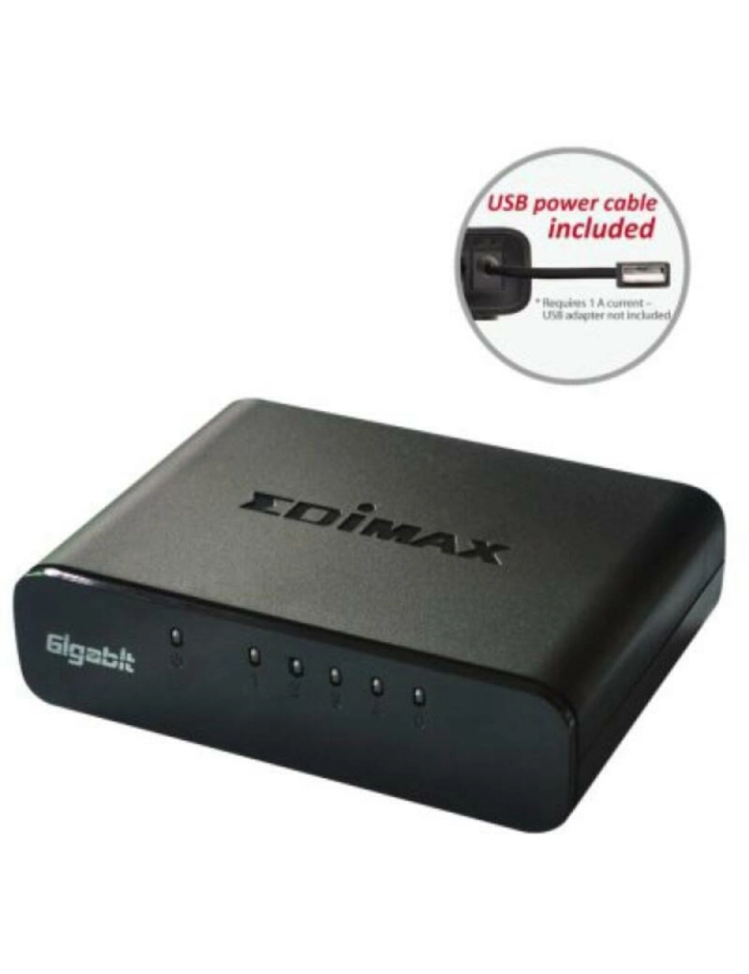 Edimax - Switch Edimax ES-5500G V3 5 p 10 / 100 / 1000 Mbps