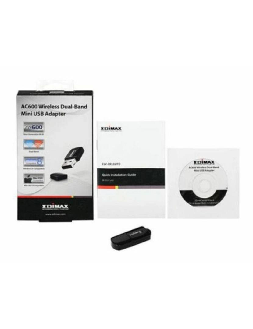 Edimax - Ponto de Acesso Edimax EW-7811UTC USB 2.0