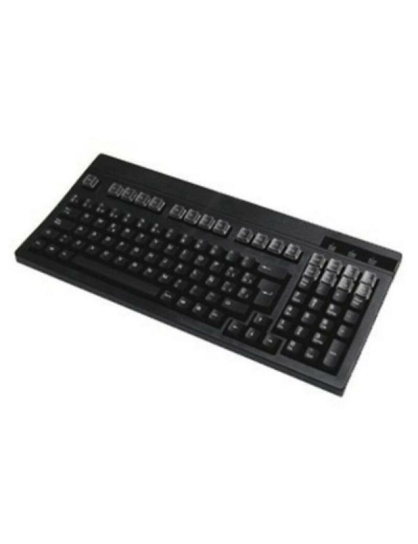 Mustek - Teclado para TPV Mustek TE102TPVUSBNEGRO USB 2.0