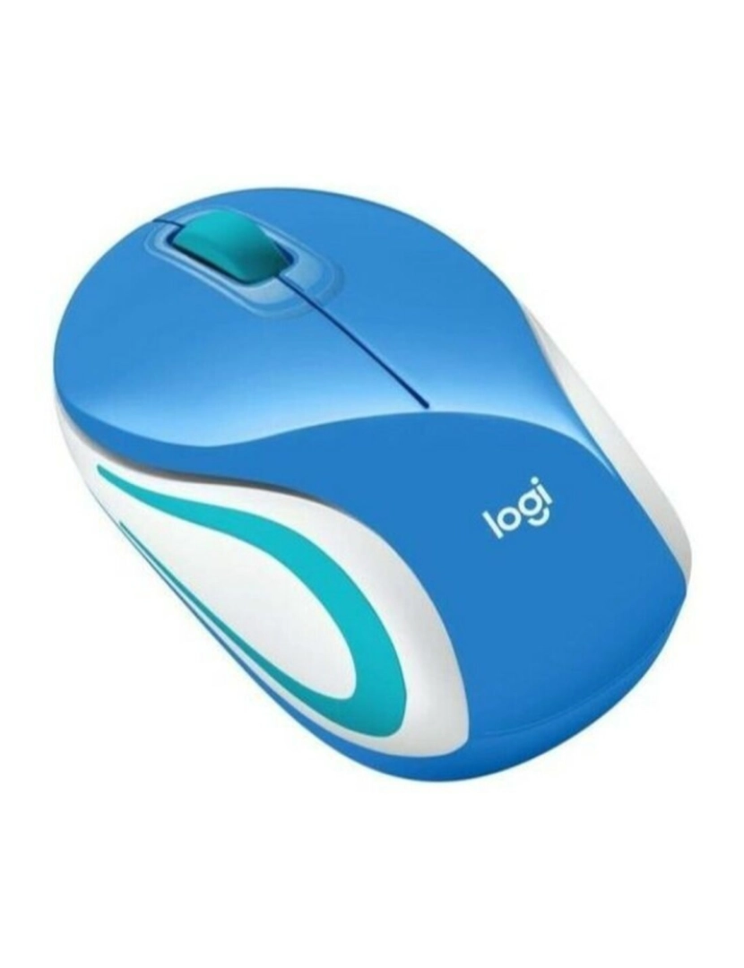 imagem de Rato sem Fios Ótico Logitech 910-002733 1000 dpi Azul2