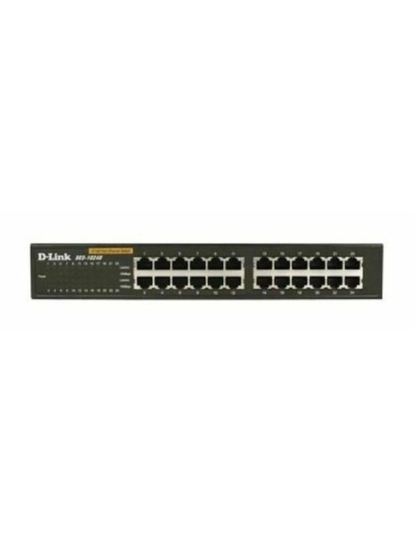 D-Link - Switch D-Link DES-1024D 24 p 10 / 100 Mbps Preto