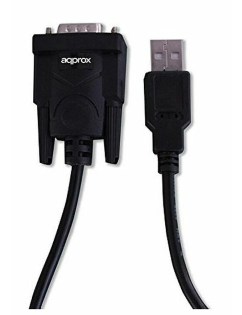 imagem de Cabo USB para Porto Série APPROX APPC27 DB9M 0,75 m RS-2323