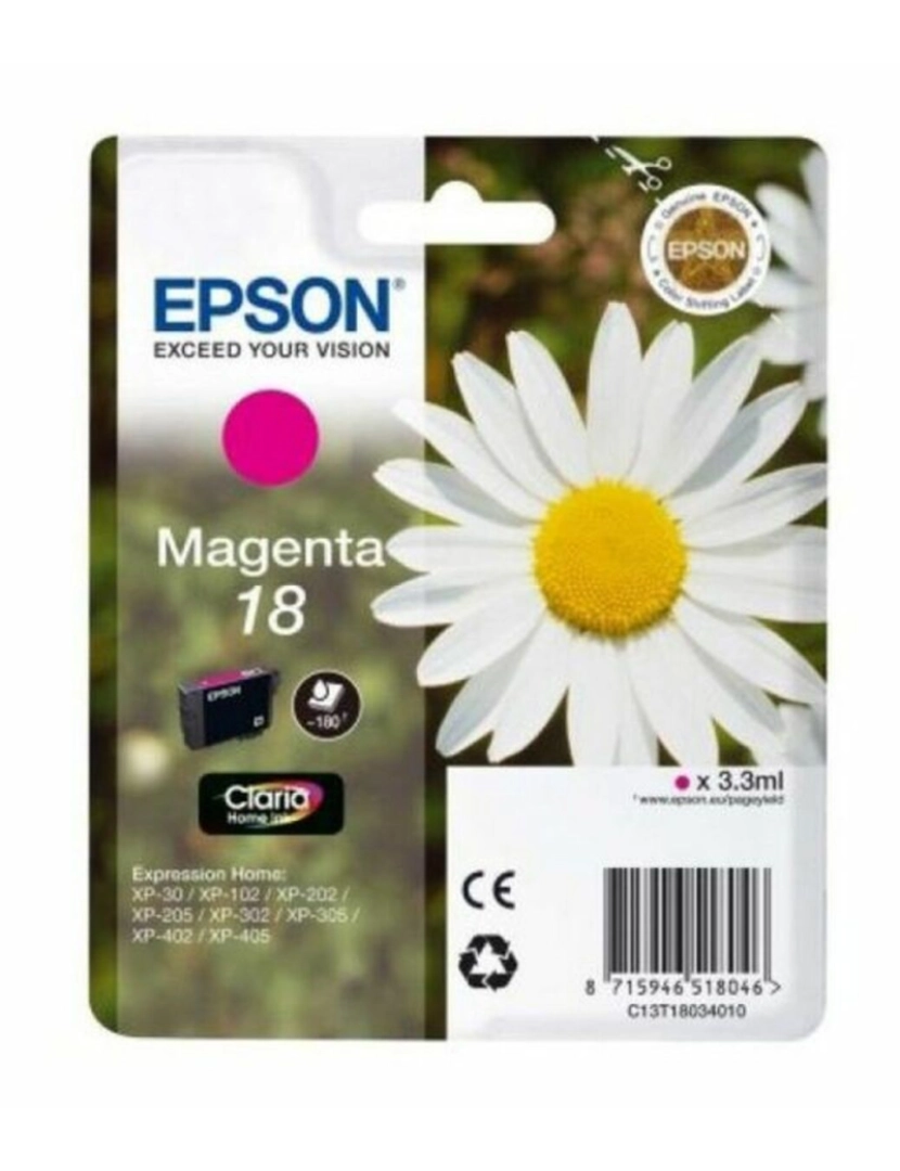 Epson - Cartucho Compatível Epson T1803 Magenta