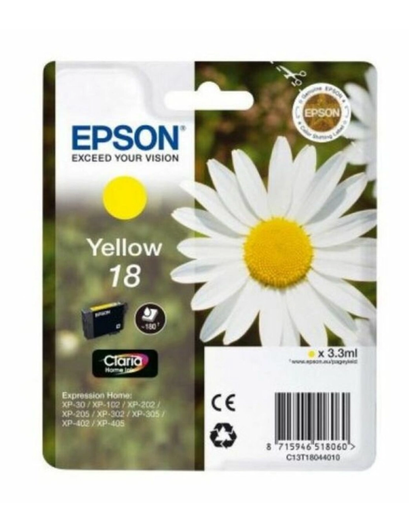 Epson - Cartucho Compatível Epson T1804 Amarelo