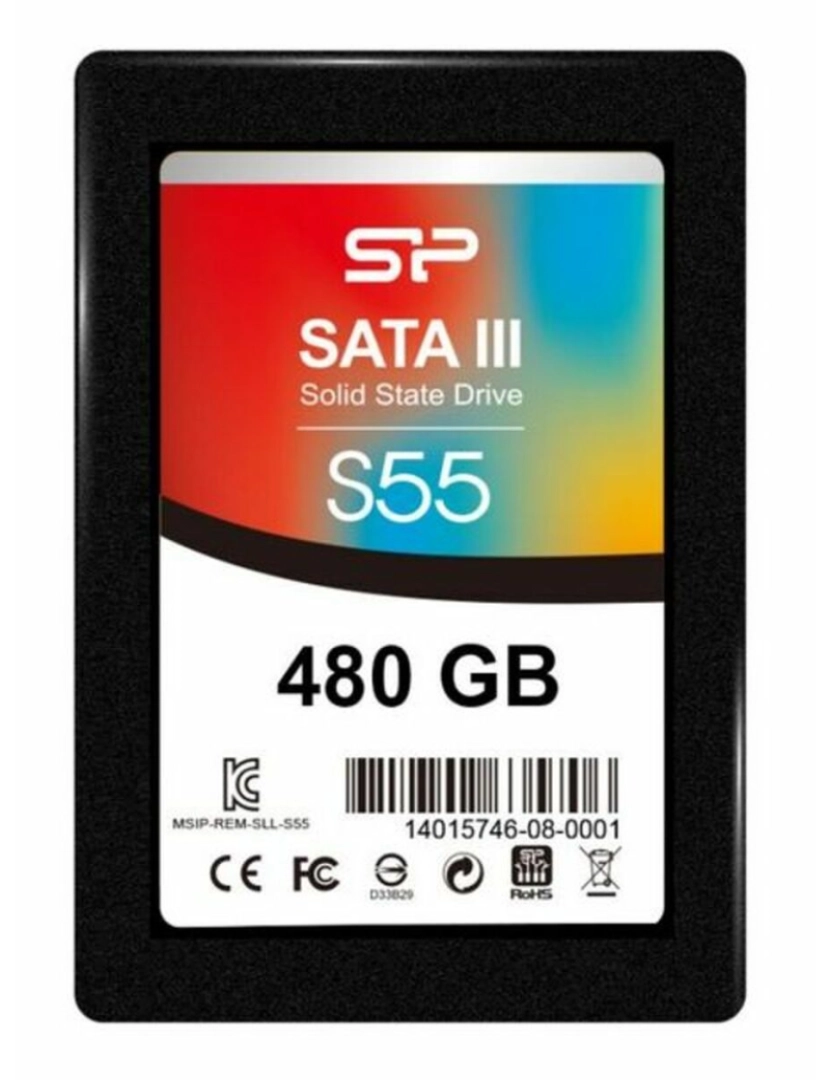 imagem de Disco Duro Silicon Power IAIDSO0165 2.5" SSD 480 GB 7 mm Sata III2