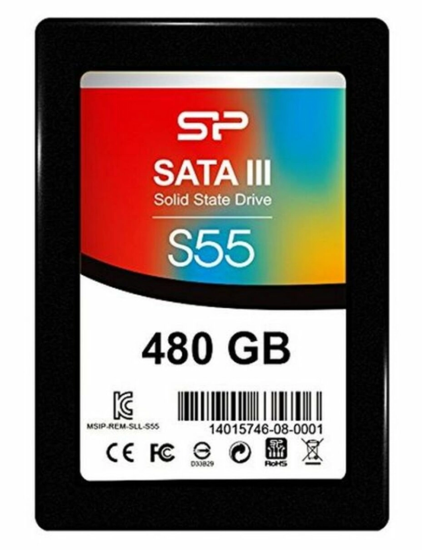 imagem de Disco Duro Silicon Power IAIDSO0165 2.5" SSD 480 GB 7 mm Sata III3