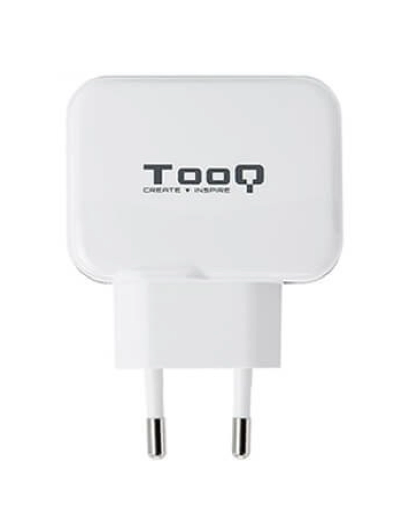 TooQ - Carregador de Parede TooQ AATCAT0150 USB x 2 17W Branco