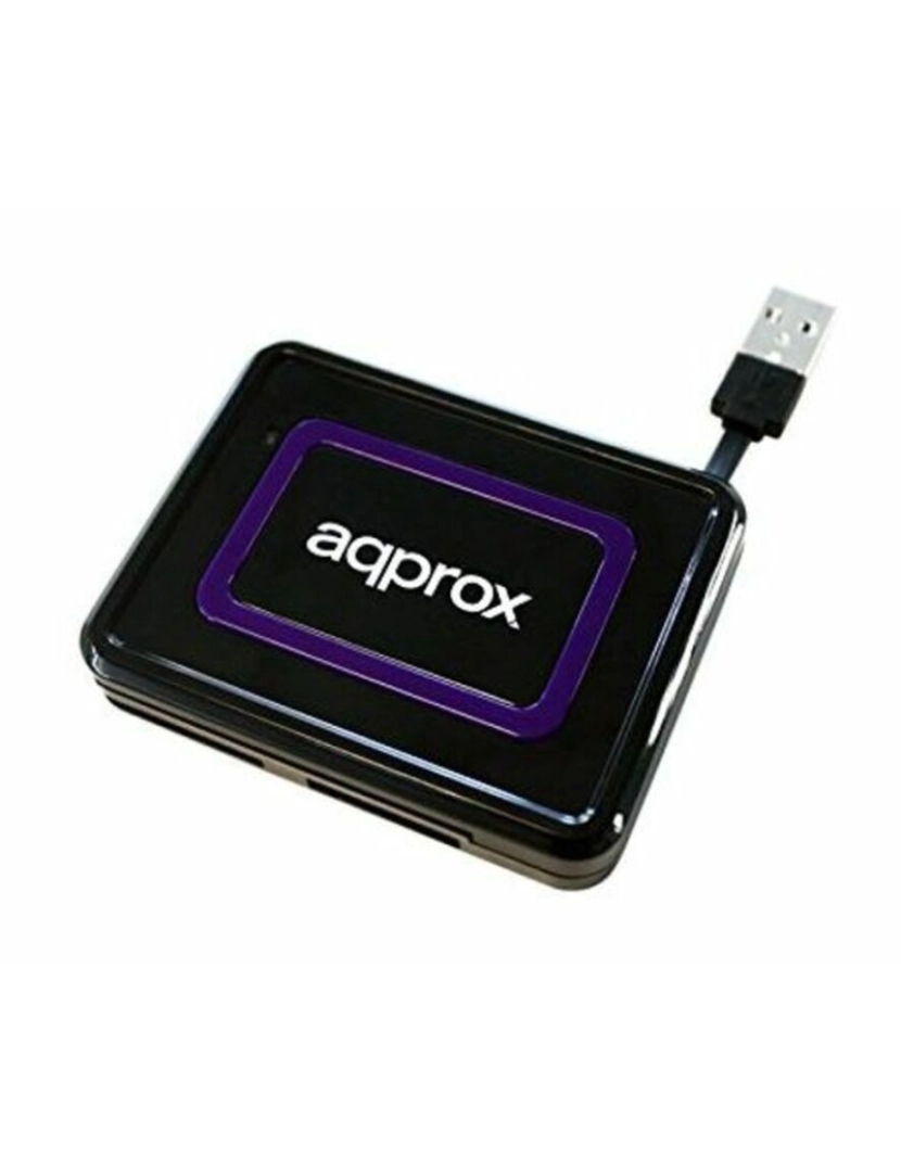 Approx! - Leitor para DNI eletrónico approx! APPCRDNIB USB 2.0 Preto
