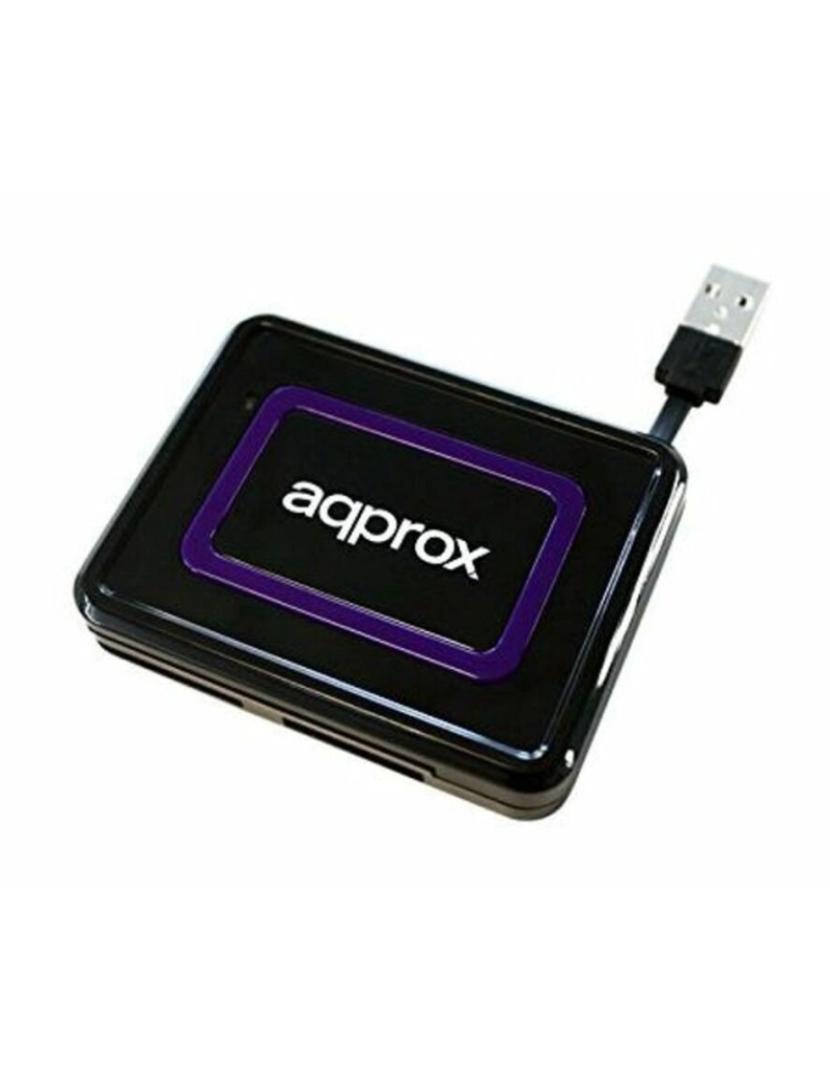 imagem de Leitor para DNI eletrónico approx! APPCRDNIB USB 2.0 Preto1