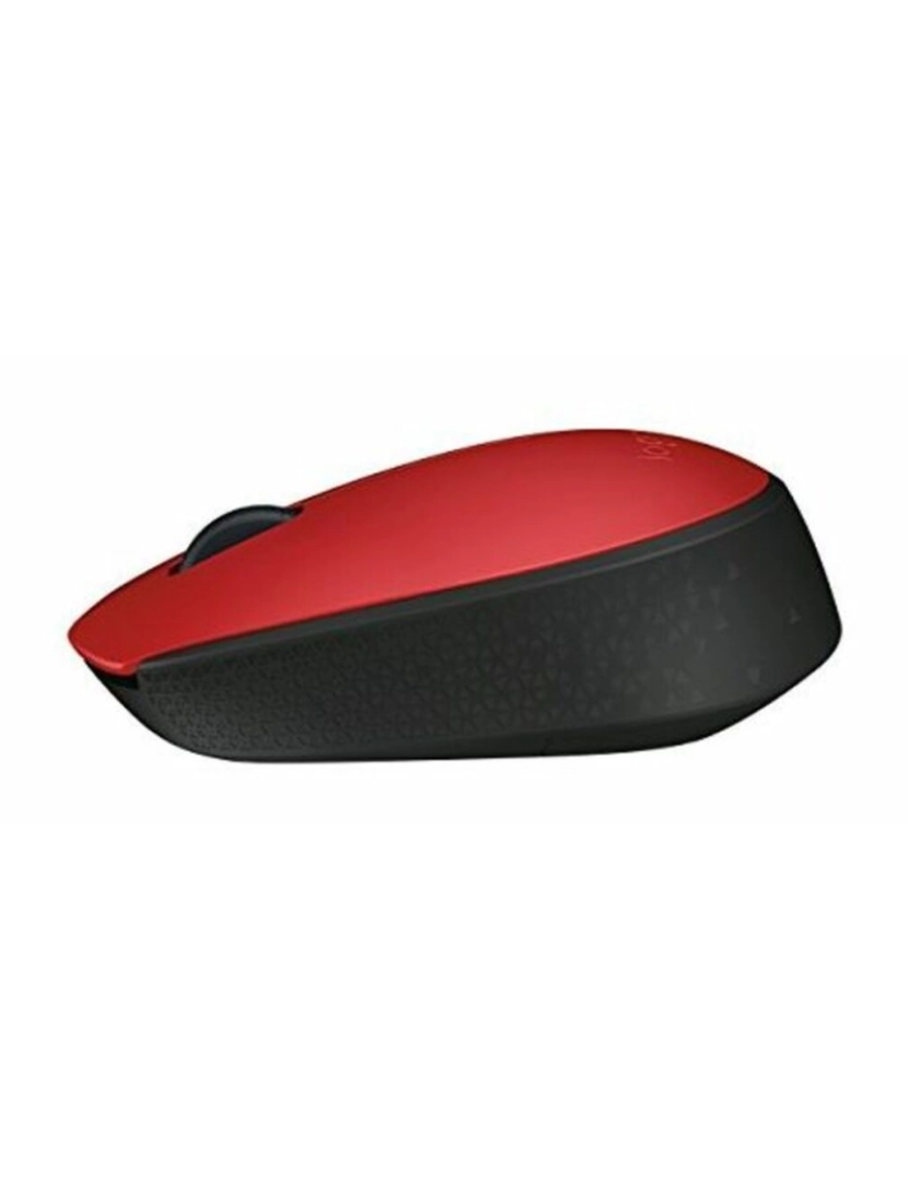 imagem de Rato sem Fios Logitech M171 1000 dpi Preto Vermelho3