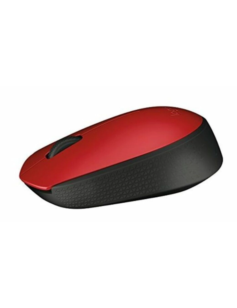 imagem de Rato sem Fios Logitech M171 1000 dpi Preto Vermelho4