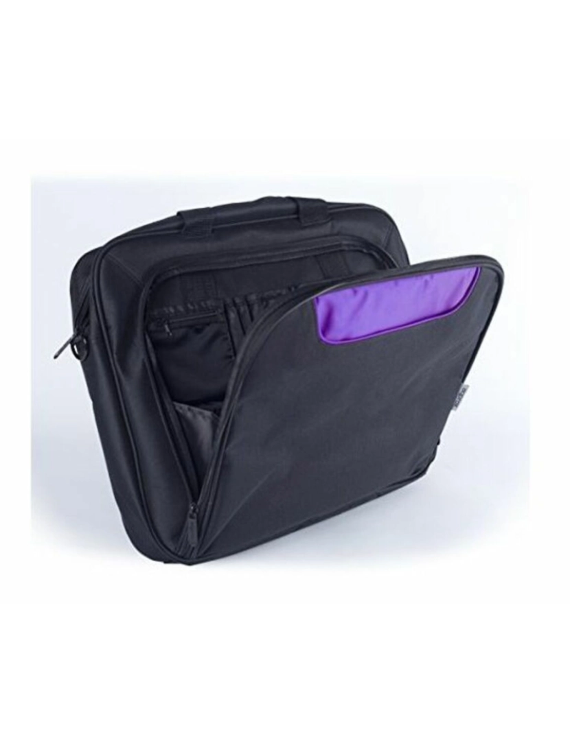 imagem de Mala para Portátil approx! AAOABT0452 APPNBCP15BP 15,6" Preto Violeta2