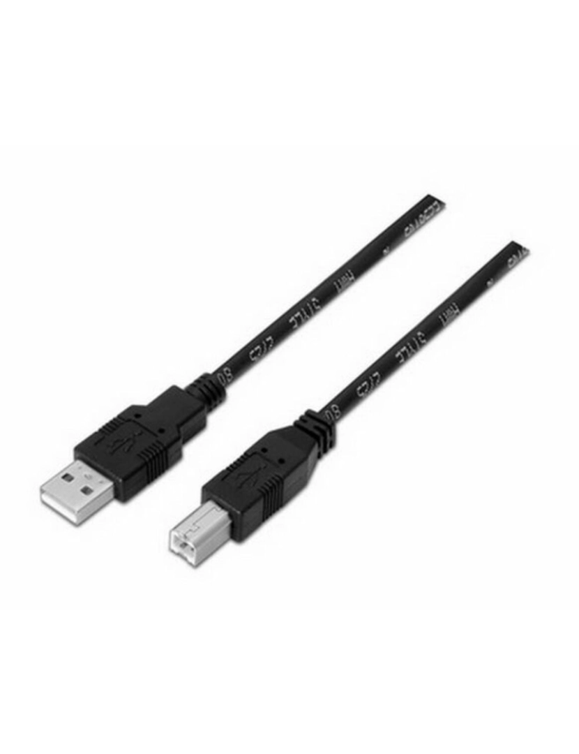 imagem de Cabo USB NANOCABLE AIEACI0014 10.01.0103BK A-B Impressora3