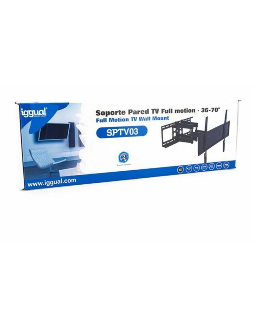 imagem de Suporte TV iggual SPTV03 IGG314654 36"-70" Preto4