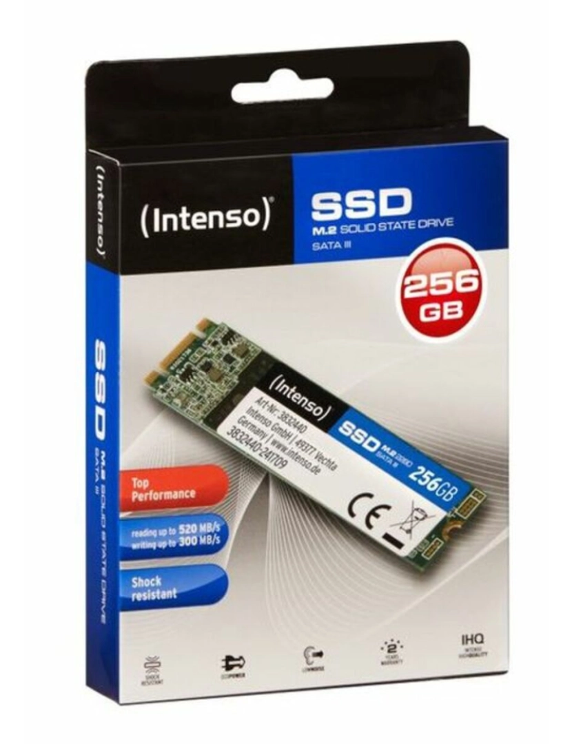 imagem de Disco Duro INTENSO IAIDSO0193 256 GB SSD 2.5" SATA III2
