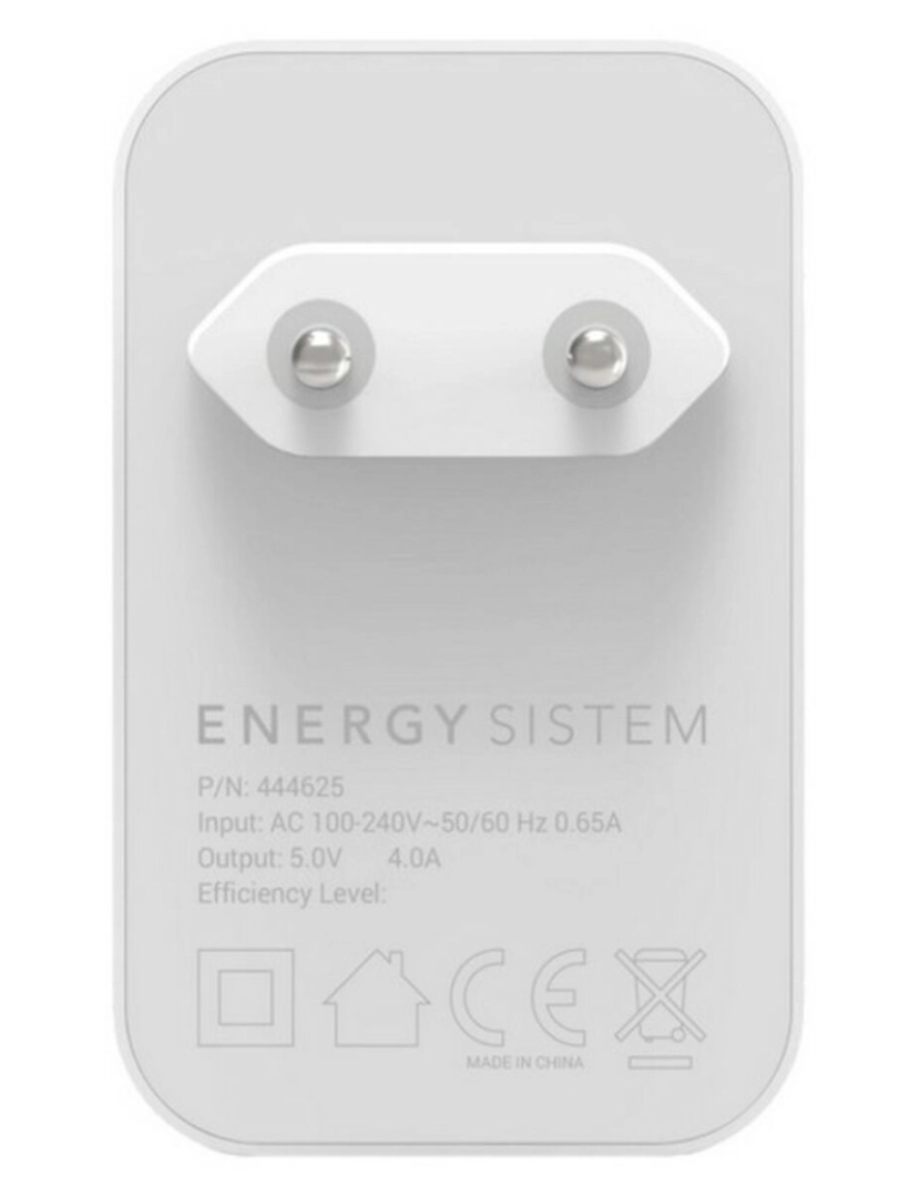 imagem de Carregador de Parede Energy Sistem Home 4.0A 4000 mAh3