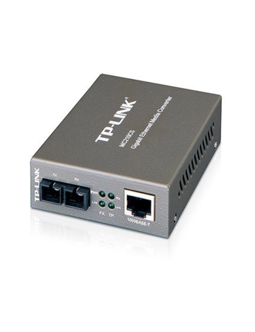 Tp-Link - Conversor de RJ45 a fibra óptica TP-Link MC210CS 1000 mbps