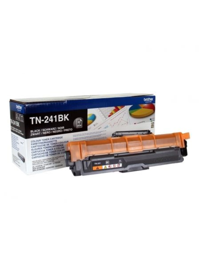 imagem de Tóner Original Brother TN-241BK Preto1