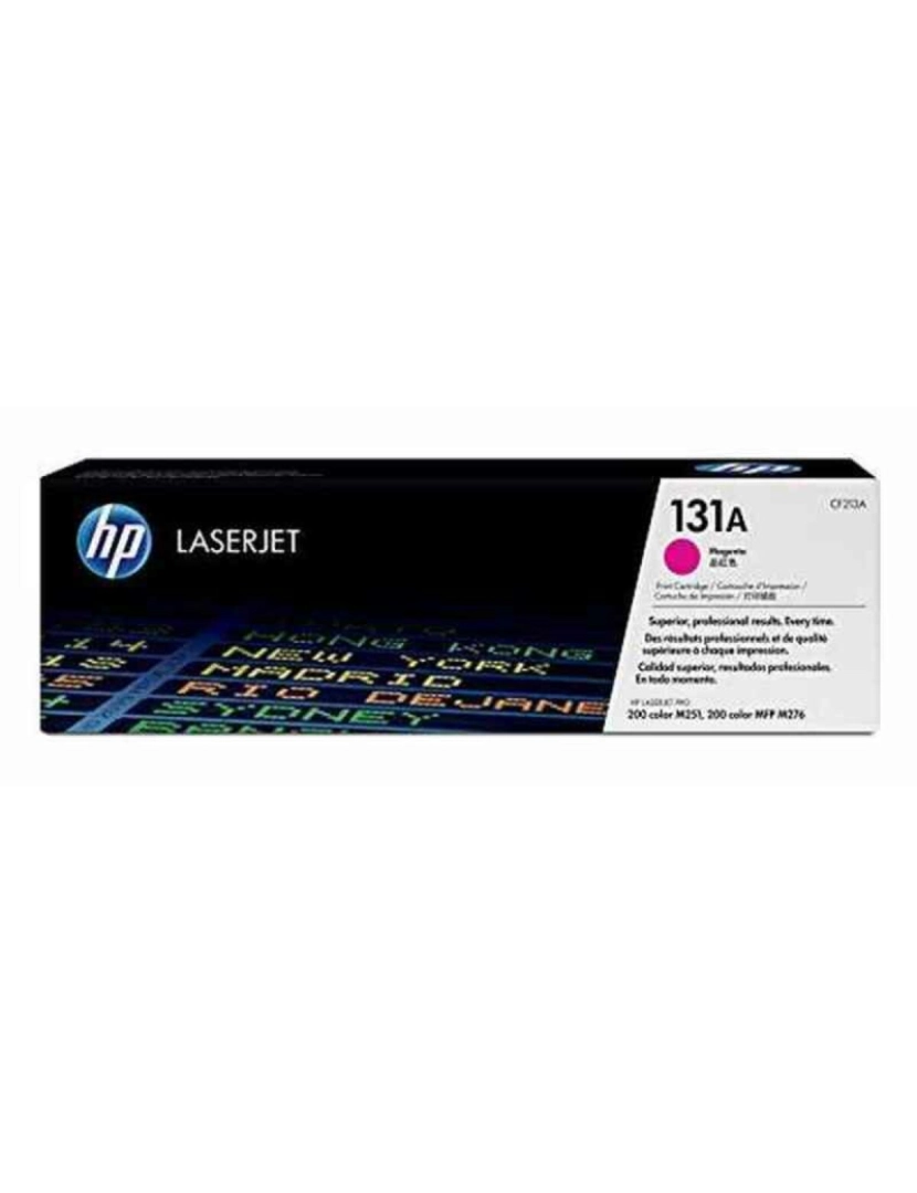 HP - Tóner Original HP CF213A Magenta Preto